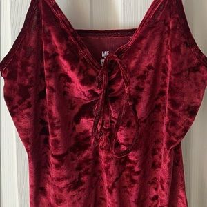 Red Velvet Bodysuit